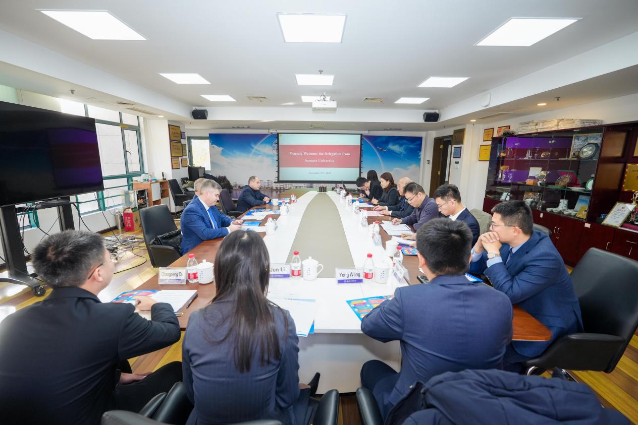  俄罗斯萨马拉大学副校长Andrey B. Prokofev会见我校